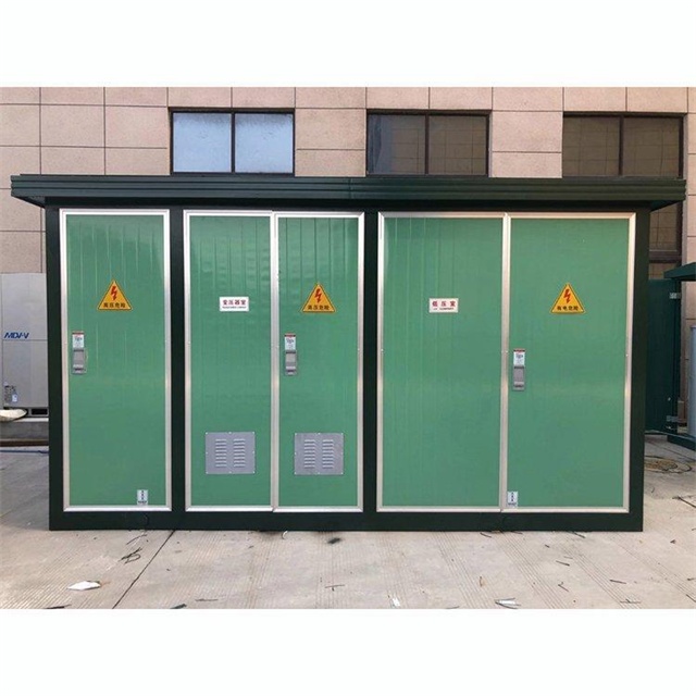 庐山1600KVA欧式箱式变压器